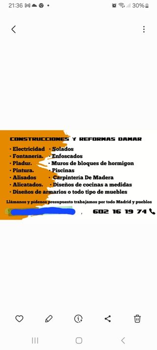 Reformas y más