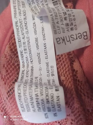 Camiseta Bershka 