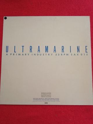 A Primary Industry – Ultramarine