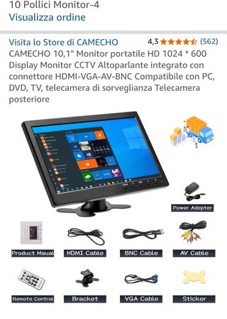 Display monitor portatile HD