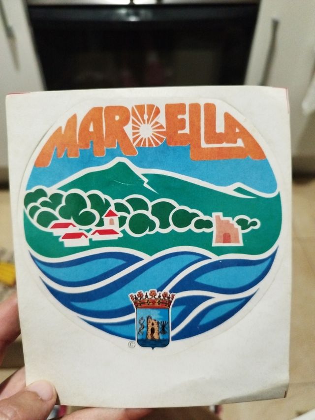 Marbella pegatina