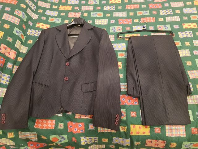 Tailleur David Saddler taglia 46 grigio