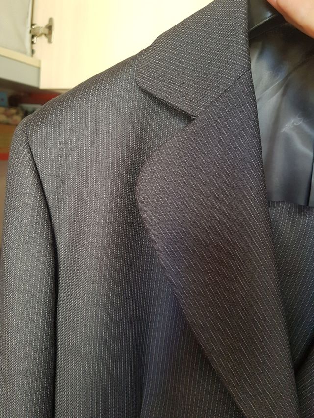 Tailleur David Saddler taglia 46 grigio