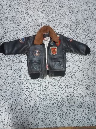 Chaqueta de cuero niño 