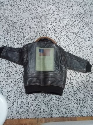 Chaqueta de cuero niño 