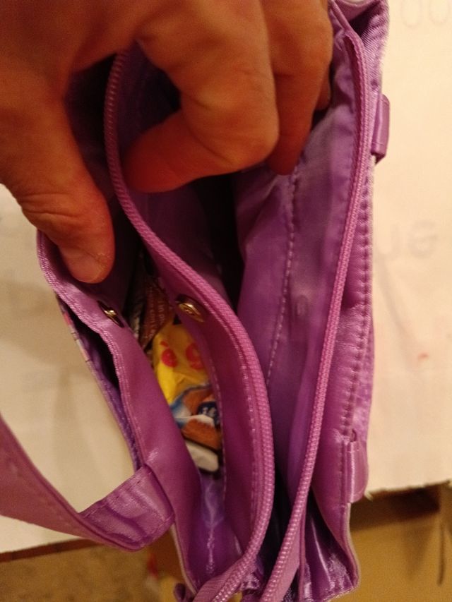 Borsa violetta 
