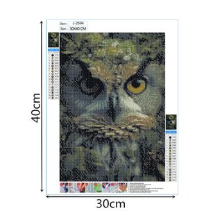 kit completo de pintura de arte com diamante 40x30