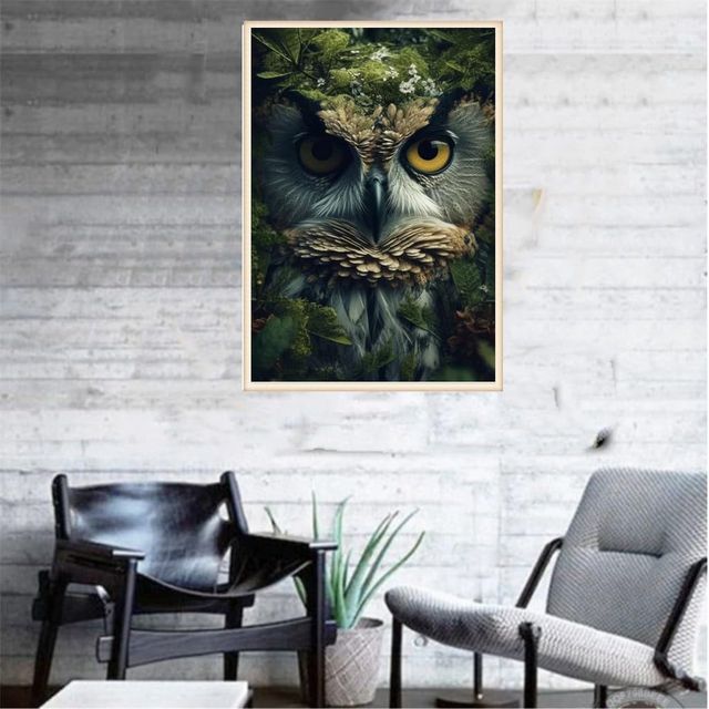 kit completo de pintura de arte com diamante 40x30