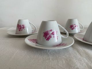 4 tazzine da caffè in porcellana Bavaria