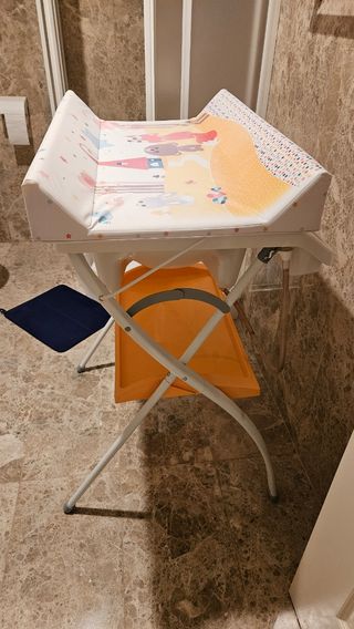 Bañera cambiador bebé 