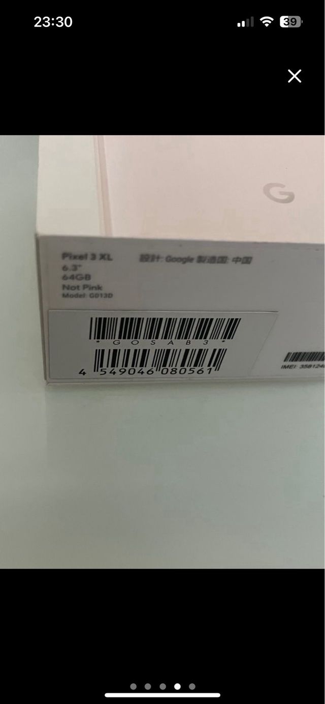 Google pixel 3xl nuevo