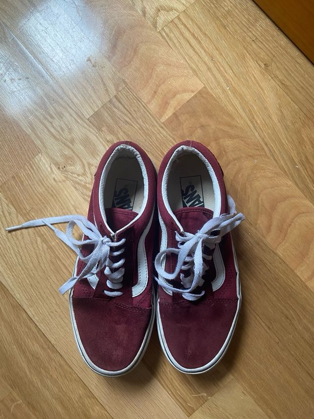 Vans old school burdeos (36)