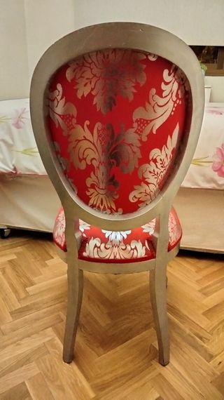 Silla Isabelina plateada