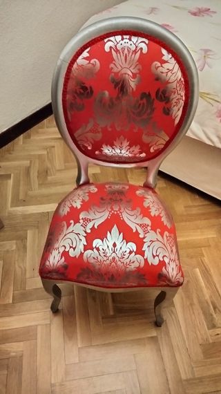 Silla Isabelina plateada
