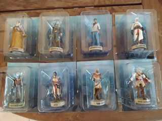 lote pack figuras saga Assassin's creed