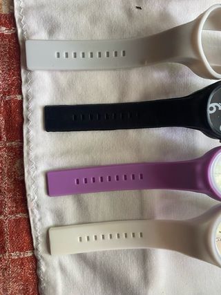 Conjunto de relojes con pulseras intercambiables