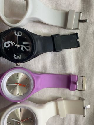 Conjunto de relojes con pulseras intercambiables