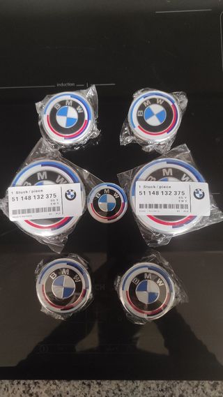 LOGOS EMBLEMAS BMW 50th aniversary.