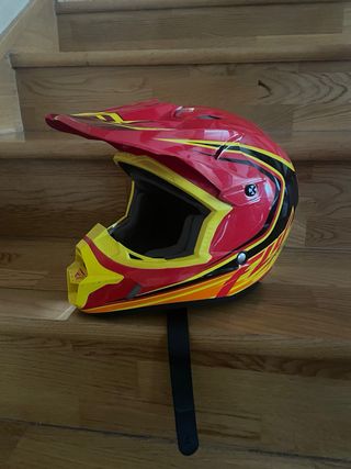 casco motocross niño