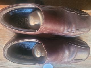 Zapatos snipe piel marrón con cámara air