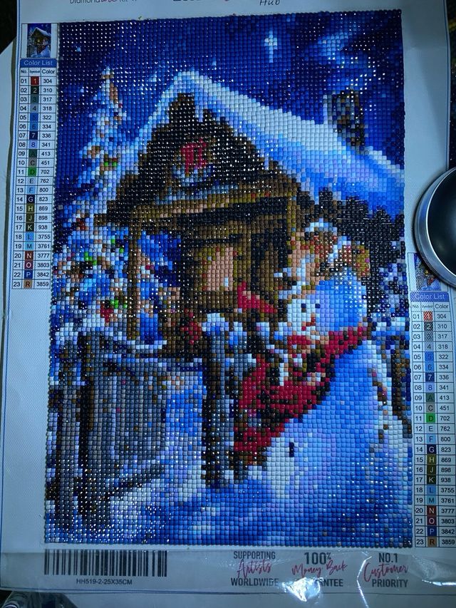 lote 6 cuadros diamante