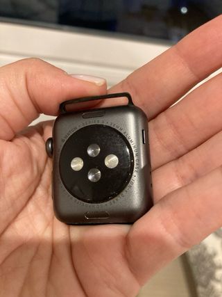 Apple Watch serie 3, 38 mm, Space Gray Aluminum