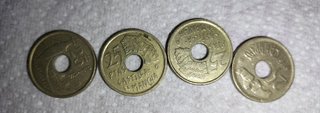 Moneda 25 pesetas CCAA