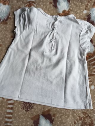 T-shirt e pantaloncini bimba 6 mesi