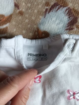 T-shirt e pantaloncini bimba 6 mesi