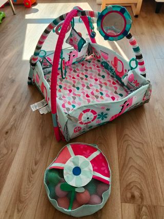 Gimnasio actividades 5 en 1 y piscina bolas