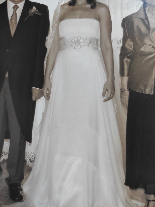 Vestido novia Rosa Clará