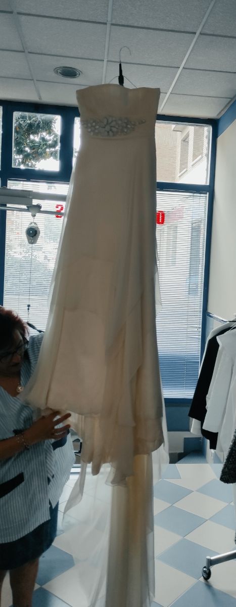 Vestido novia Rosa Clará