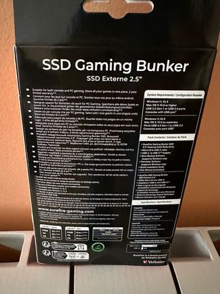 Ssd 1TB GAMING EXTERNO VERBATIM
