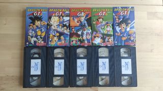 VHS Dragon Ball, Tekken, Ranma