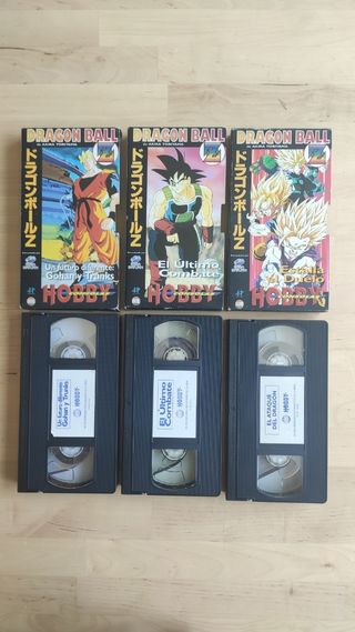 VHS Dragon Ball, Tekken, Ranma