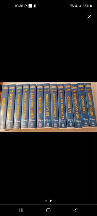 VIDEOS VHS; DISNEY, VARIOS, MAGIC ENGLISH