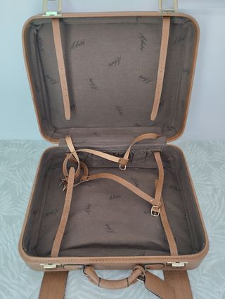 Maleta vintage y maletin