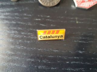 Pack 4 pins barça cataluña