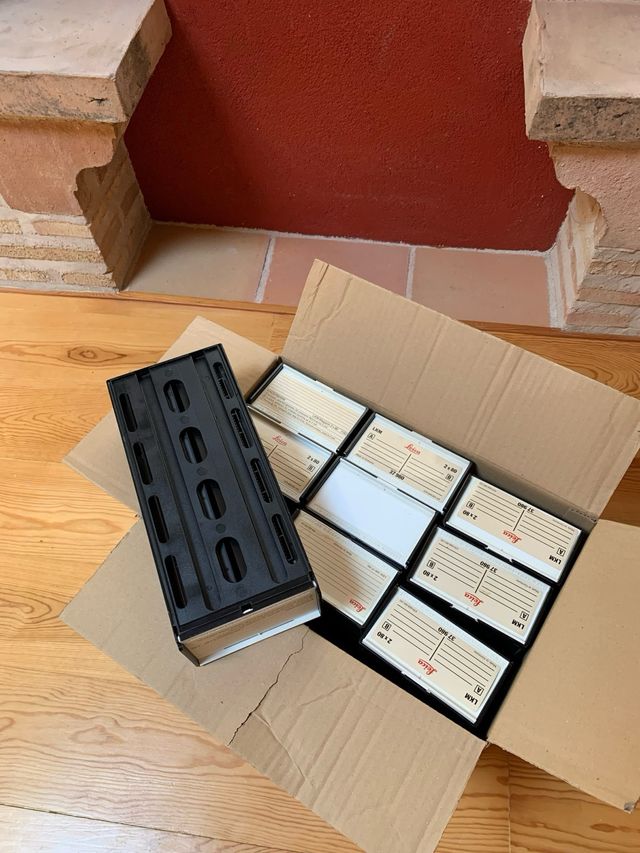 Cajas diapositivas