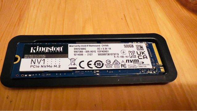 SSD 500GB NV1 (nueva sin uso)  interna