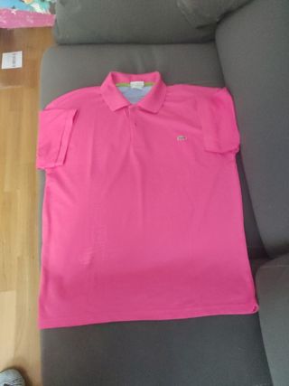 Polo Lacoste rosa