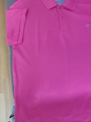 Polo Lacoste rosa