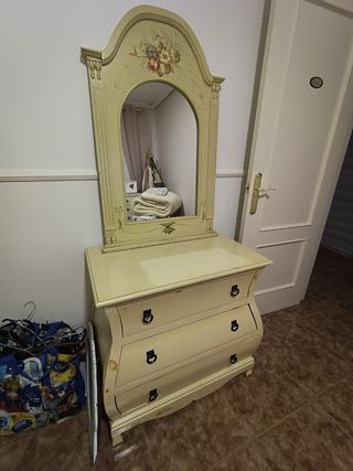 Cómoda/tocador + espejo