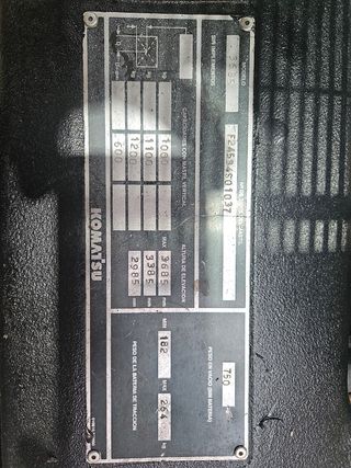 Apilador electrico Komatsu