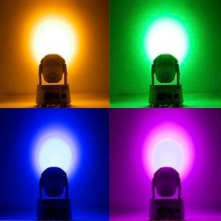 ✅️Pack 2 cabezas móvil escenario Led Wash 70W 