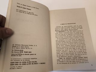 El Principito 1979 2ª Ed