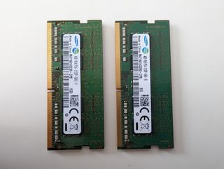 Memoria RAM DDR4 Samsung 2x4GB = 8GB