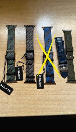 Correas de reloj police