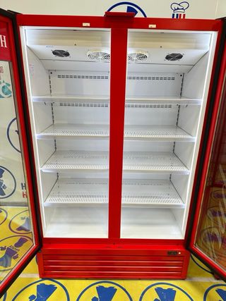 NEVERA DE 2 PUERTAS DE 1,30x70x206 DE ALTO