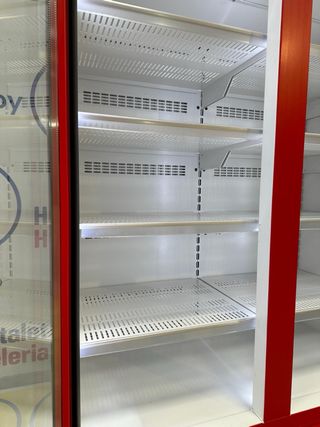 NEVERA DE 2 PUERTAS DE 1,30x70x206 DE ALTO